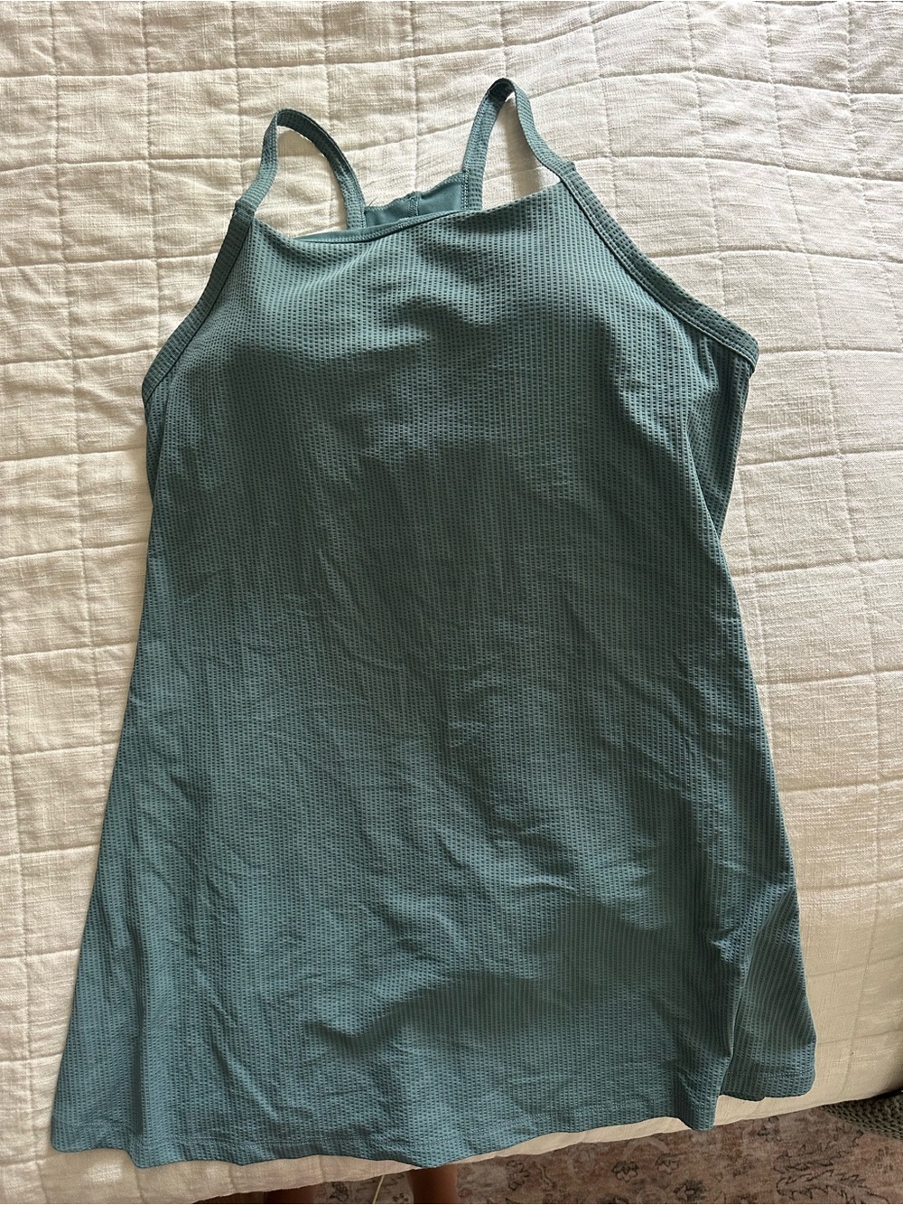 Avia Teal Green One-Piece Swim Dress